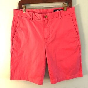Vineyard Vines Men’s Shorts. Pink. Size 32.